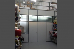 Mamparas y divisiones de oficina y despachos para altillos en Barcelona