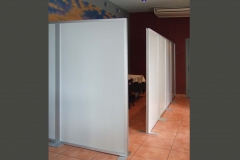 Biombos / separaciones de mampara para oficinas y despachos en Barcelona