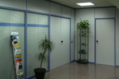 Mamparas y divisiones para oficinas contra incendios en Barcelona