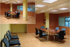 Suelo parquet para oficinas en Barcelona
